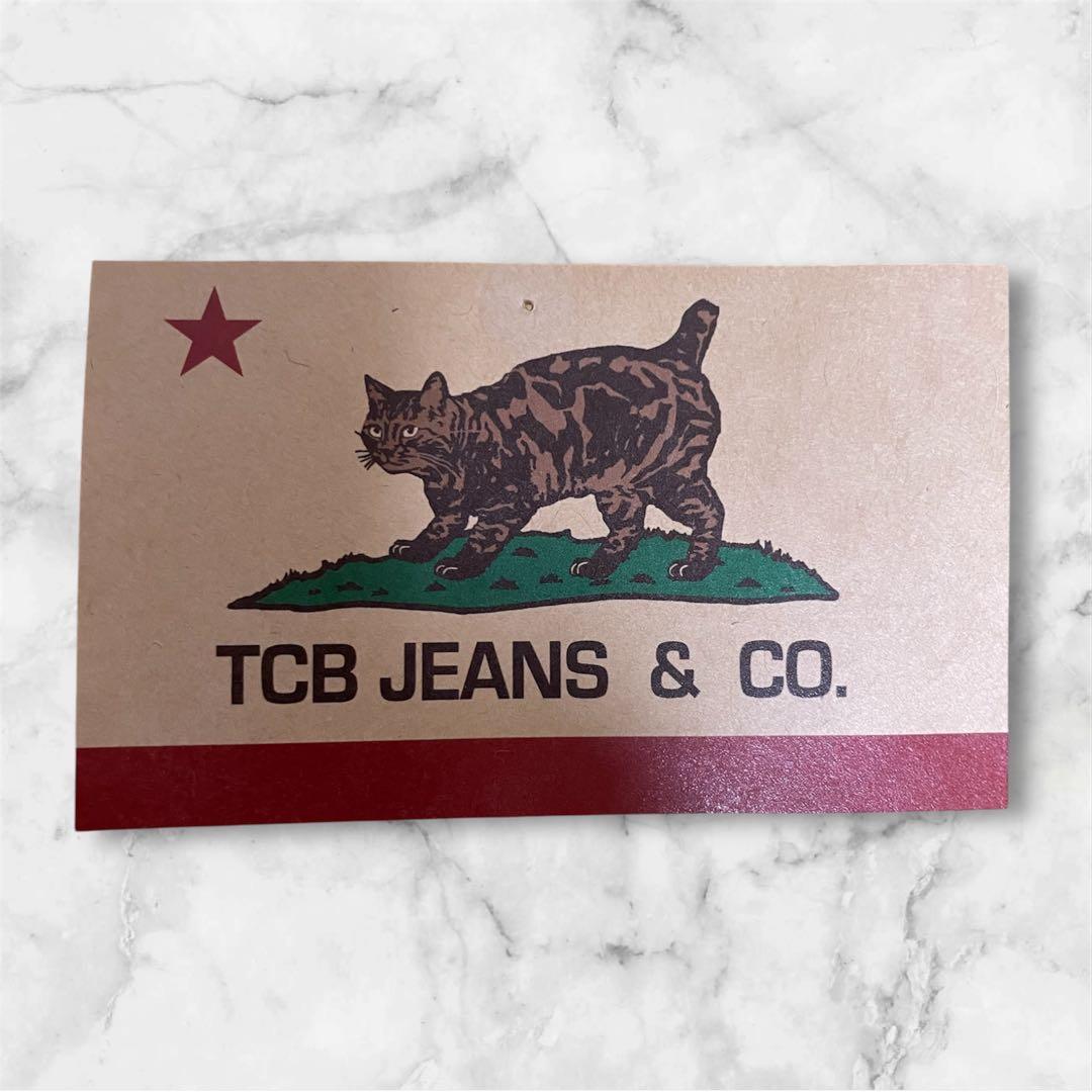 【特別価格】TCBLate S40's Jeans 13.5oz 赤タブW31