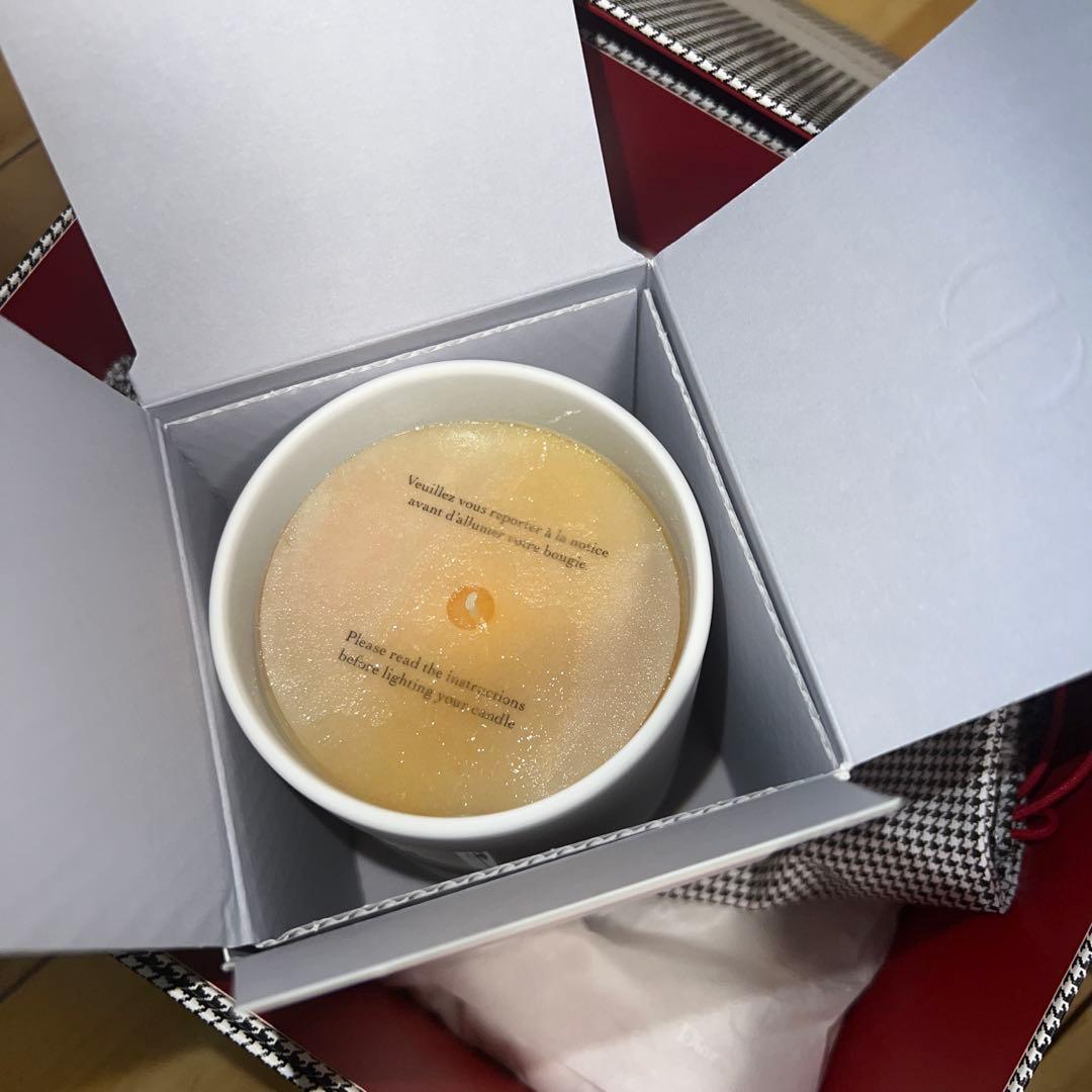 未使用品】Dior ambre nuit アロマキャンドル 蓋付き - メルカリ