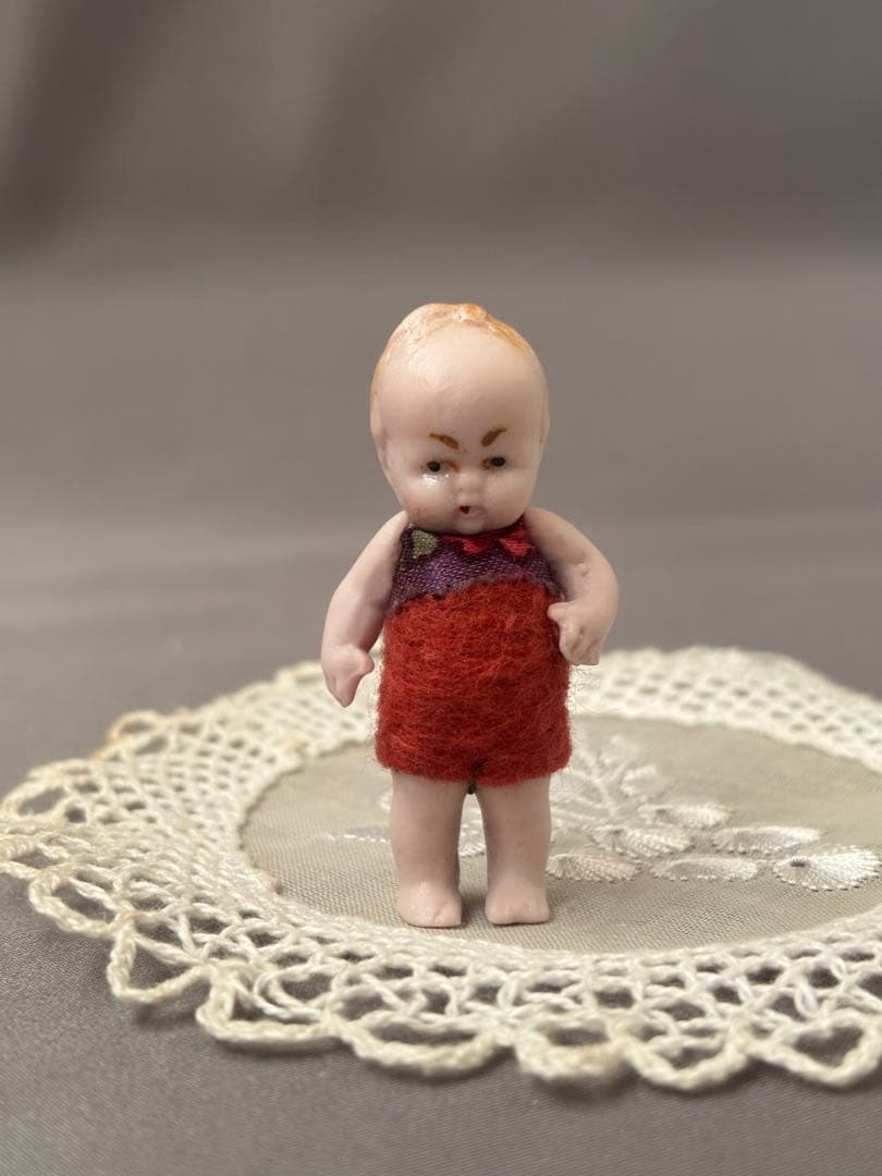 hertwig アンティーク ビスクドール オールビスクドール ドールハウス Hertwigアンティークオールビスクドール - アンティークモール＆蚤の市