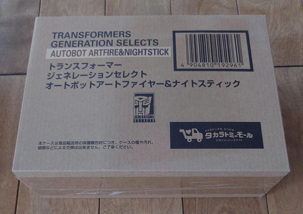 トランスフォーマー オートボットアートファイヤー＆ナイトスティック 新品未開封 国内：タカラトミーモール限定】GENERATION SELECTS オートボット