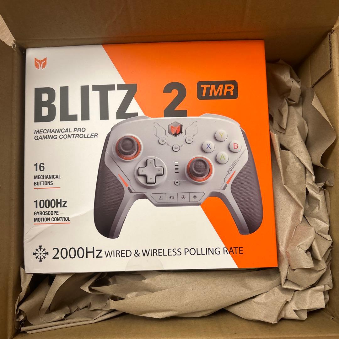 【新品未開封】BIGBIG WON BLITZ2 TMR BIGBIG WON ゲーミングコントローラー ワイヤレス＆有線 Blitz-2-TMR
