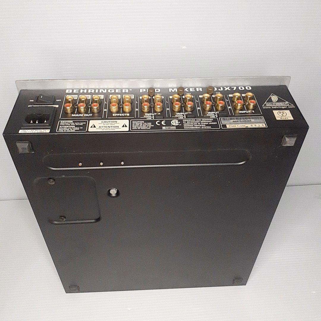 Behringer djx700 4ch ミキサー 通電のみ ジャンク - メルカリ