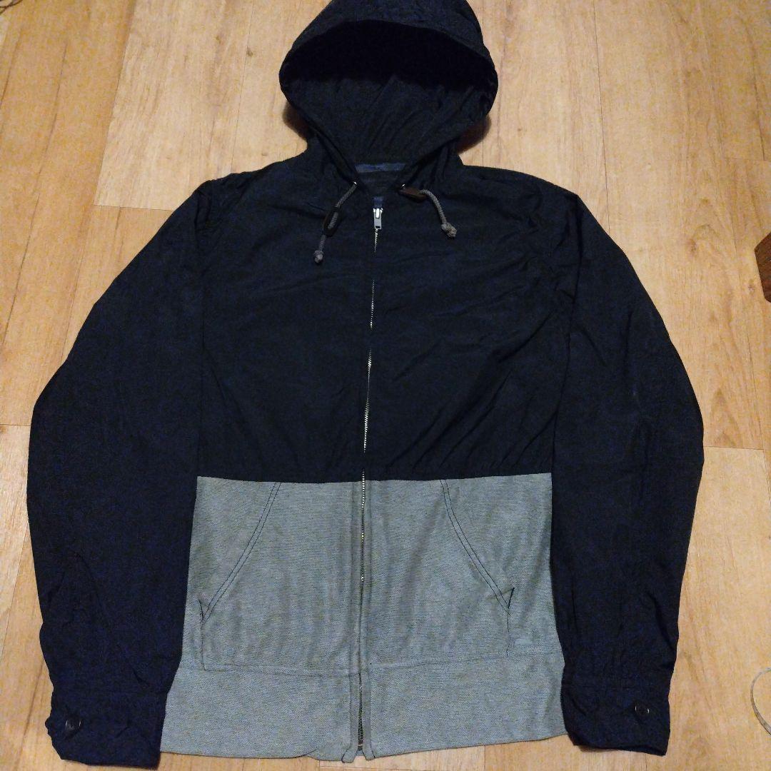 00s ギャルソン オム 切替ジップパーカー 田中オム COMME des GARCONS HOMME HOMME(コムデギャルソンオム) 田中オム 襟