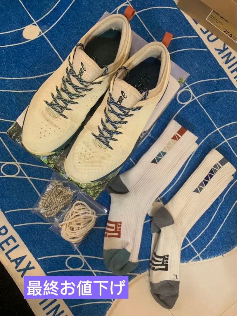 BALLAHOLIC x ASICS GLIDE NOVAFF 27.5ソックス ballaholic - 27.5 Ballaholic Asics コラボ Glide Nova FFの通販 by