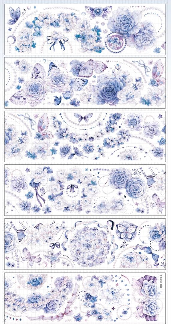 海外マステ お花系 まとめ売り 7巻