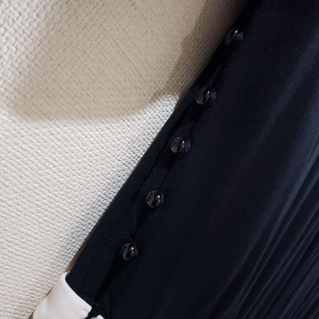 エリザベッタフランキ ワンピース シュミーズドレス スカーフ ボウタイ