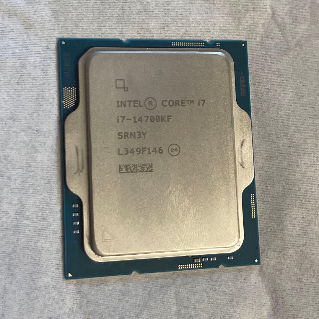 i7 14700KF 中古動作品 2026年最新】intel i7 14700kfの人気アイテム - メルカリ