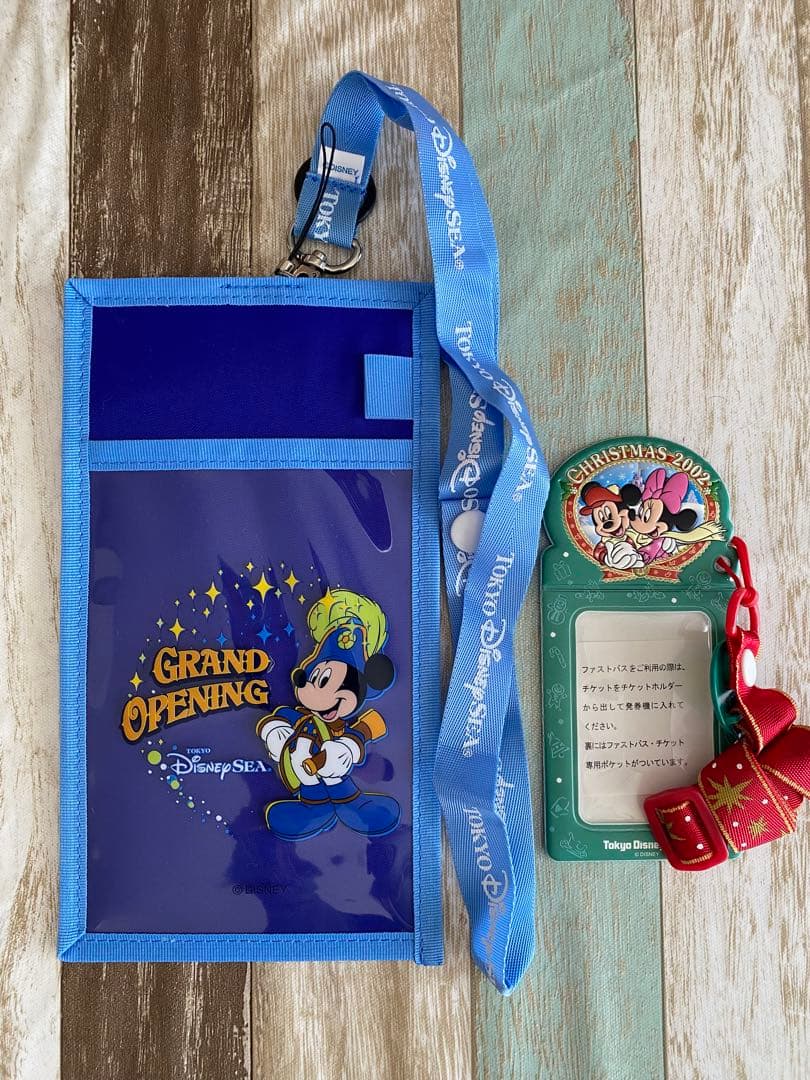 東京ディズニーリゾート チケットホルダー ガイドホルダーセット 未