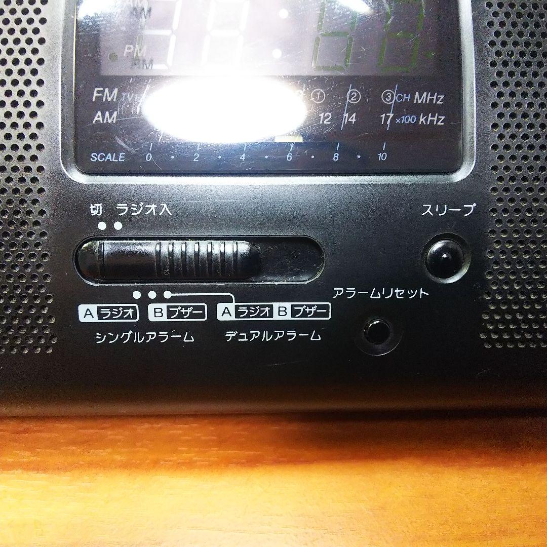 クロックラジオ SONY ICF-CS750 目覚ましラジオ ステレオラジオ - メルカリ