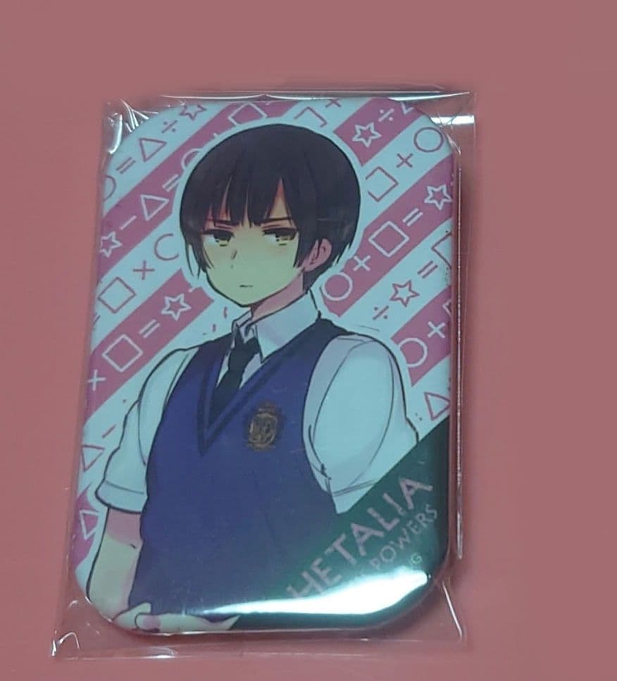 ヘタリア 学生風 缶バッジ 日本 ヒサゴ - メルカリ