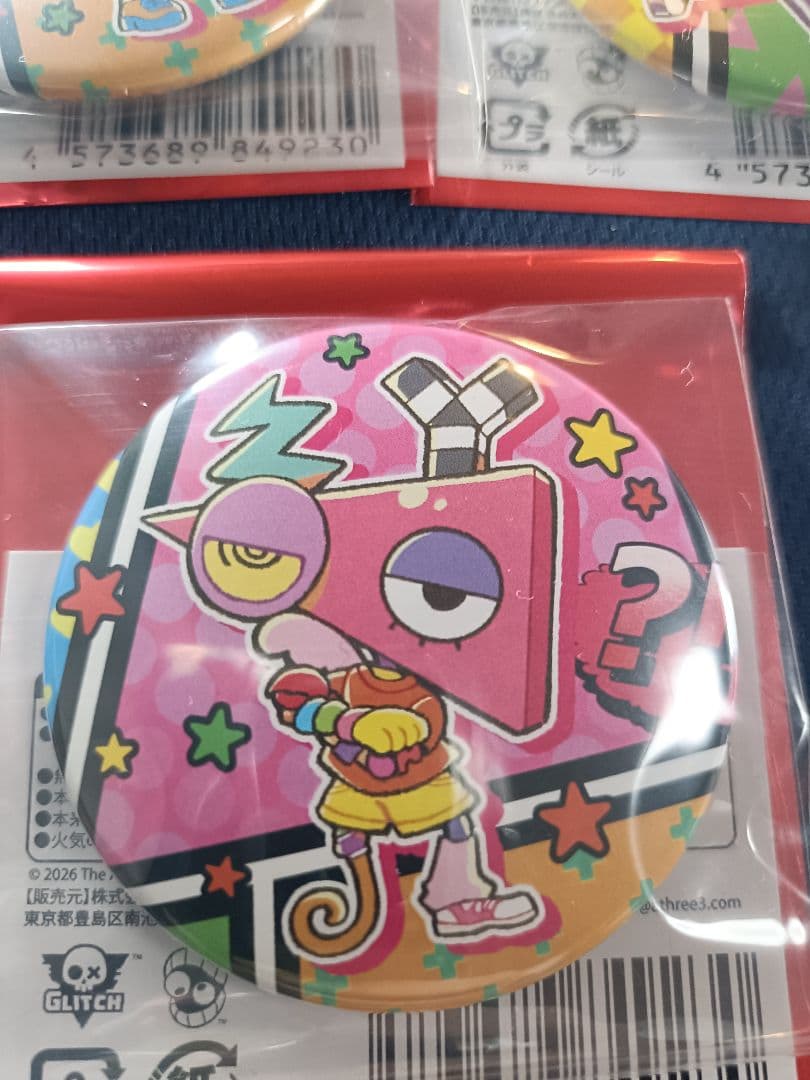 ✡️新品未使用✡️アメージングデジタルサーカス 缶バッチ 11種