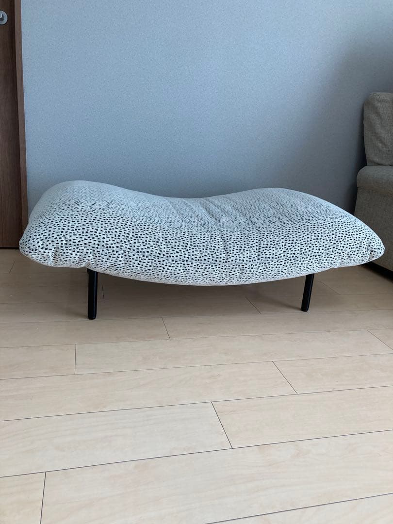 【美品】リーンロゼ　オットマン　パフ　カラン リーンロゼ ロゼカラン1 パフ 木脚