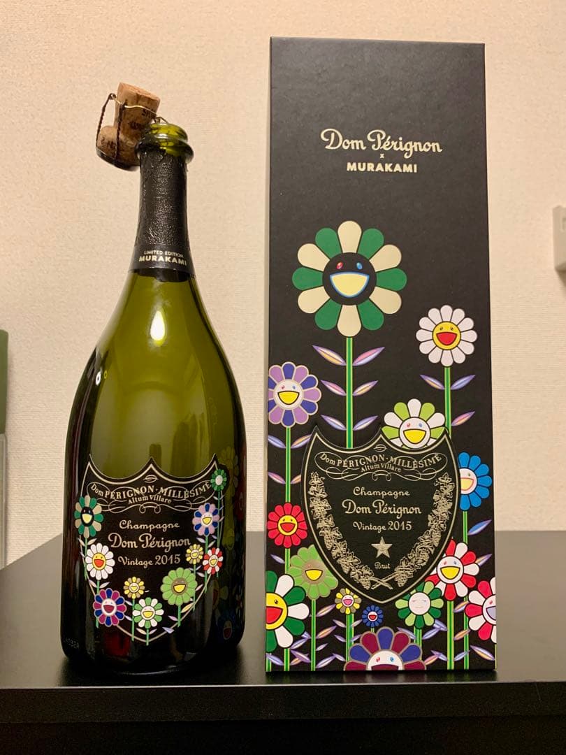 限定完売品【空瓶空箱】ドンペリ×村上隆コラボ ① - メルカリ