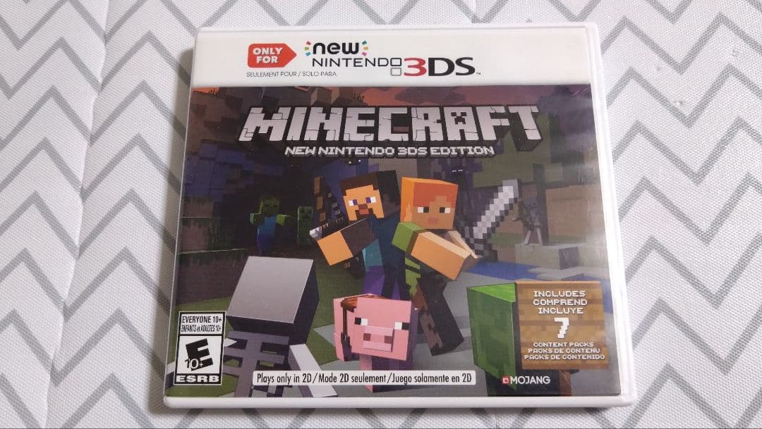 北米版new3DS専用 マインクラフト 駿河屋 -<中古>北米版 Minecraft New Nintendo 3DS Edition (国内版