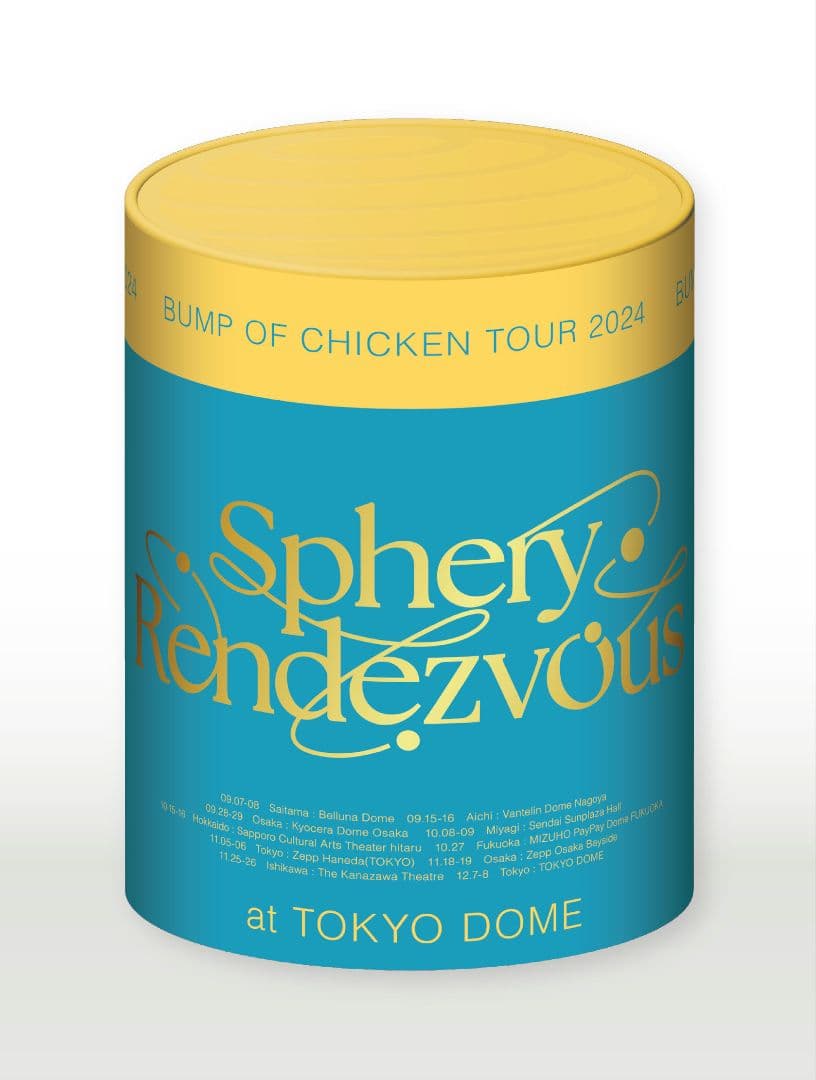 BUMP OF CHICKEN Sphery Rendezvous トイズ限定 BUMP OF CHICKEN TOUR 2024 Sphery Rendezvous at TOKYO DOME［2Blu