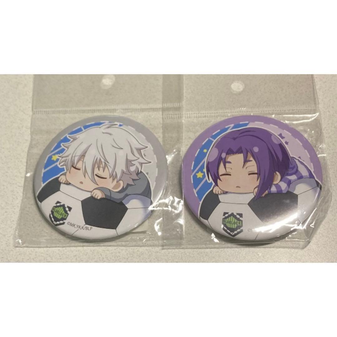 ブルーロック 凪誠士郎 御影玲王 缶バッジ - メルカリ