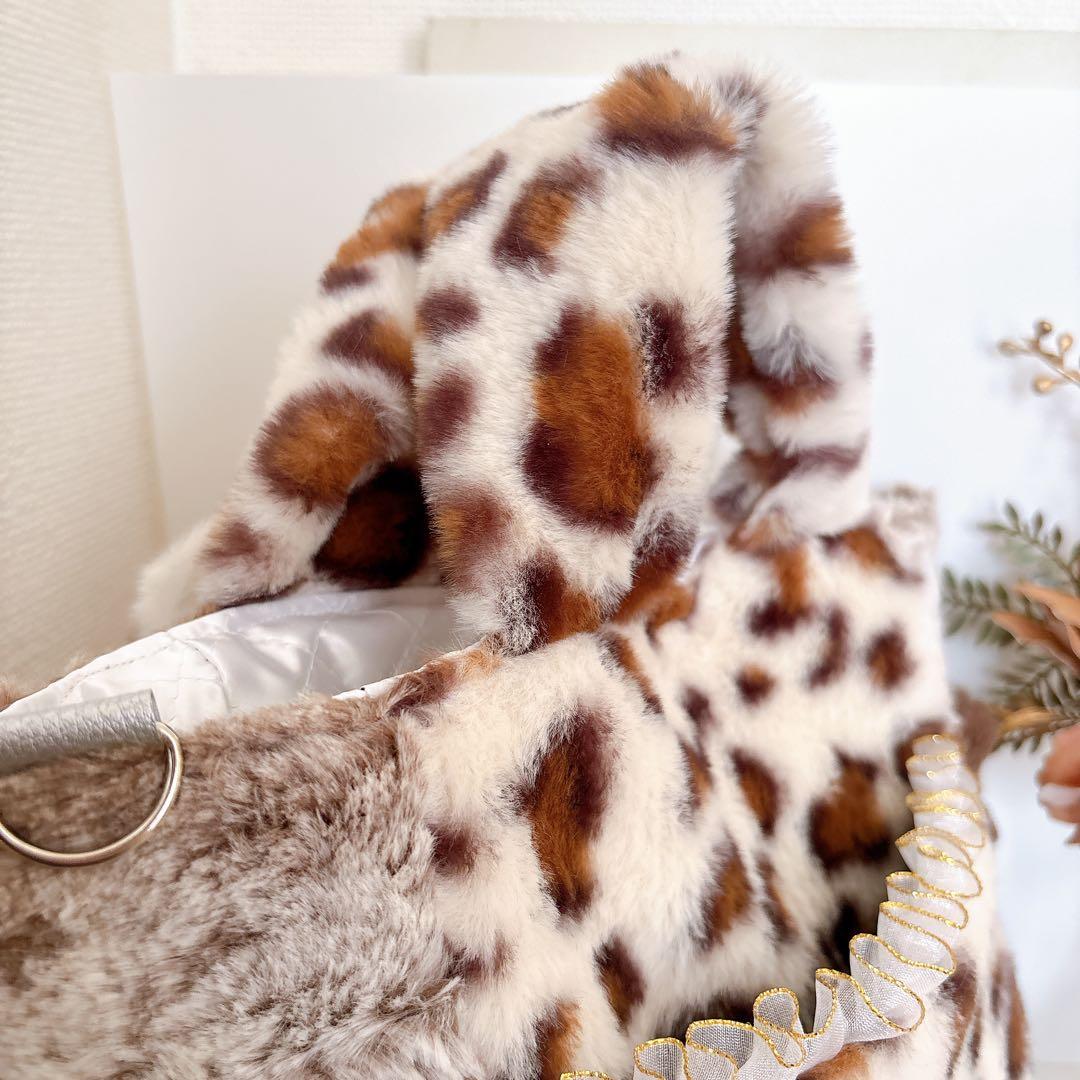 コヤンイサムチョン クムちゃん レオパードファーバック - メルカリ