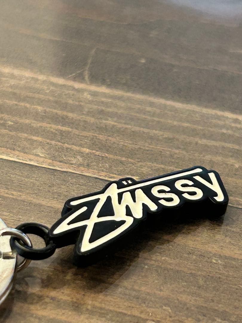 STUSSY キーリングキーホルダー - メルカリ