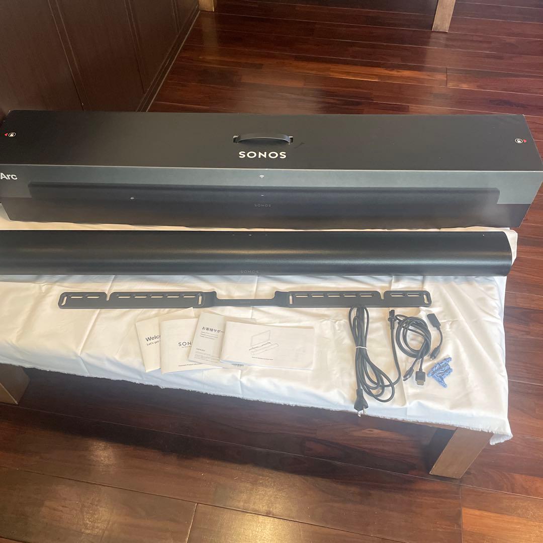 ［YUZU］SONOS Arc と付属品、ウォールマウント付き Amazon | WALI サウンドバーマウント Sonos ArcとSonos Arc Ultra用