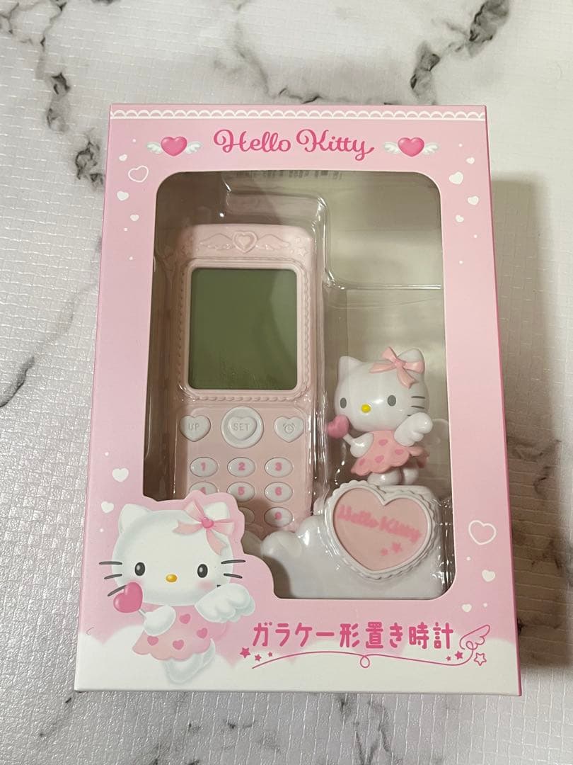 サンリオ ガラケー形 置き時計 ハローキティ - メルカリ