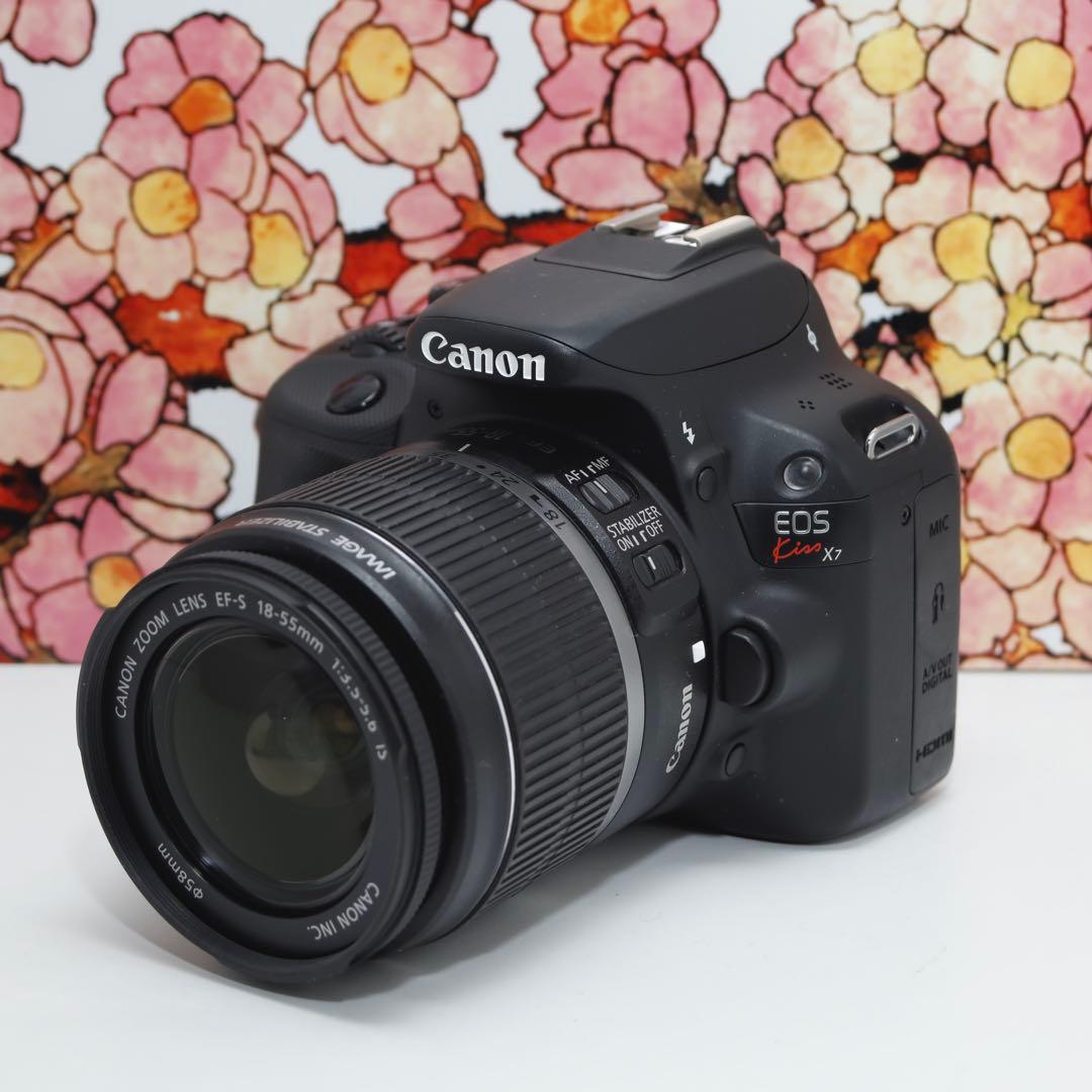 ❤️コスパ最強❤️Canon EOS Kiss X7❤️レンズセット❤️ Amazon | Canon デジタル一眼レフカメラ EOS Kiss X7 ダブルズーム