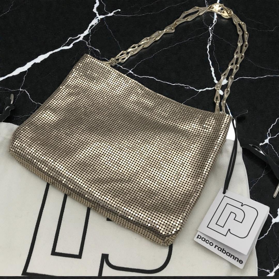 新品未使用】Paco rabanne パコラバンヌ ショルダーバッグ チェーン
