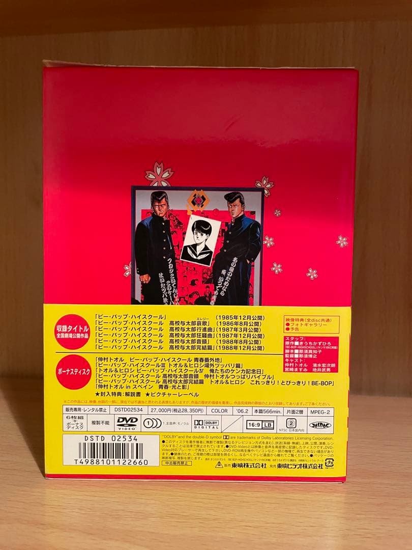 ビー・バップ・ハイスクール 高校与太郎BOX〈初回生産限定・7枚組〉
