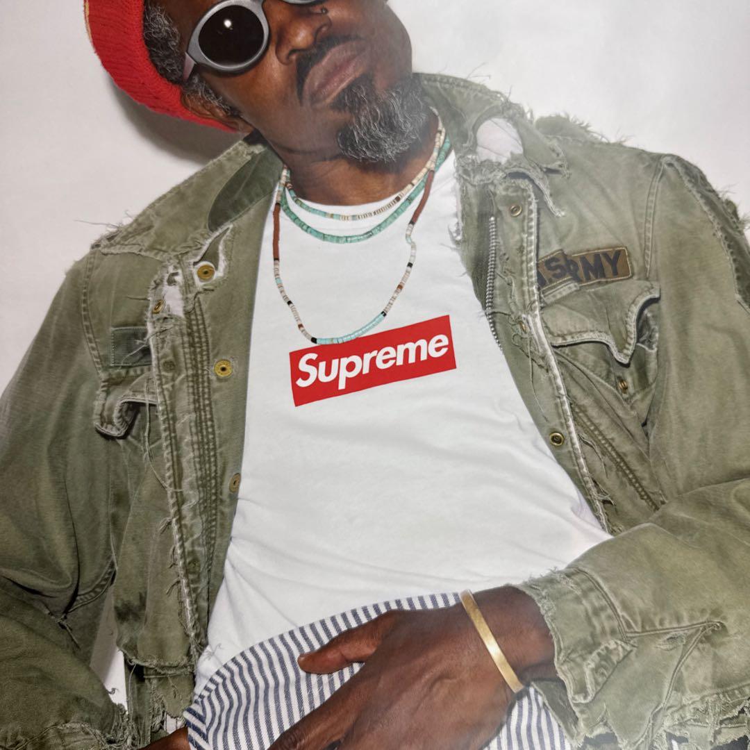 Supreme 22AW Andre3000 ポスター 証明書？、箱など付き - メルカリ