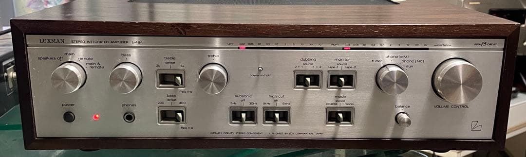 LUXMAN プリメインアンプ L-48A LUXMAN|プリメインアンプ|【ハードオフ公式通販】オフモール