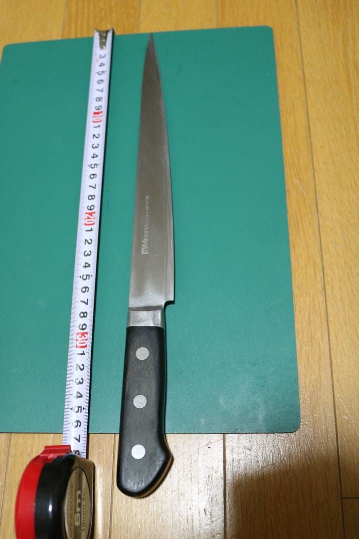 Misono（ミソノ）筋引き 牛刀28mm 和包丁 モリブデン Misono ミソノ モリブデン鋼 筋引サーモン270mm 529 : TOOLS ONLINE