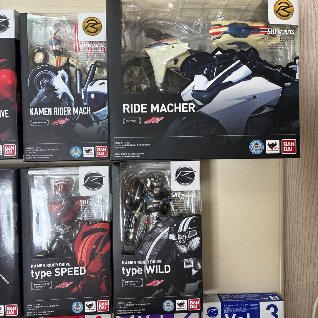 仮面ライダー　ドライブ S.H.Figuarts 13点セット+α