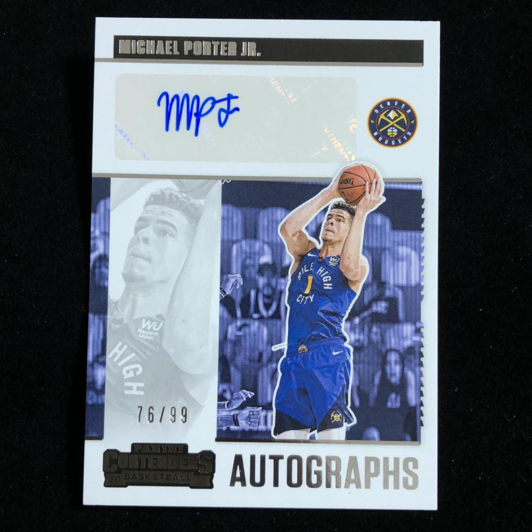Michael Porter Jr. Contenders /99 Auto - メルカリ