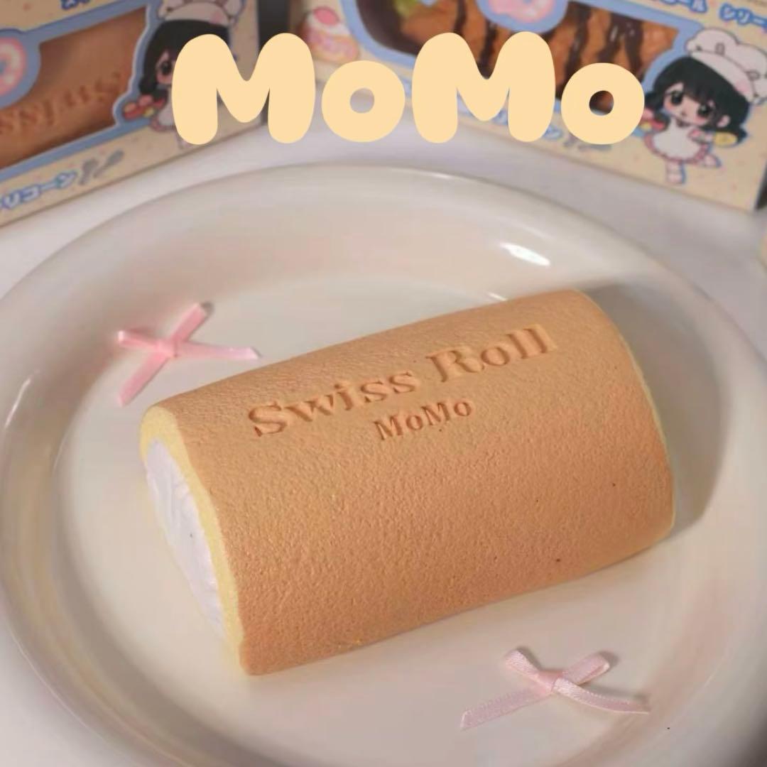 MOMO スクイーズ スイスロール オル味 プレーン 新品未開封 ロール