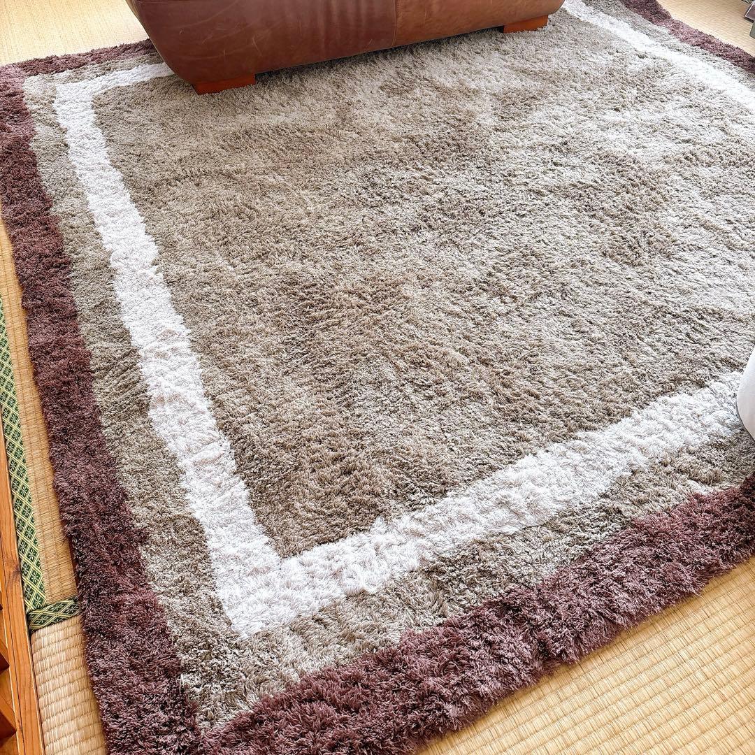 希少】クラッシュゲート COMFORM GRINIT ラグ 200x200cm