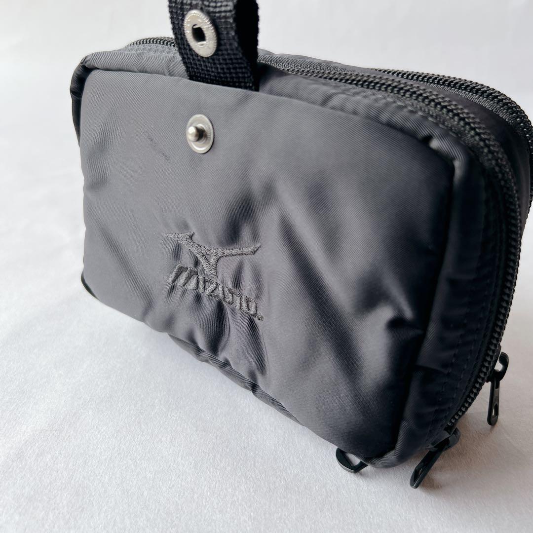 極美品✨PORTER ポーター ミズノ ゴルフポーチ ブラック 希少 コラボ