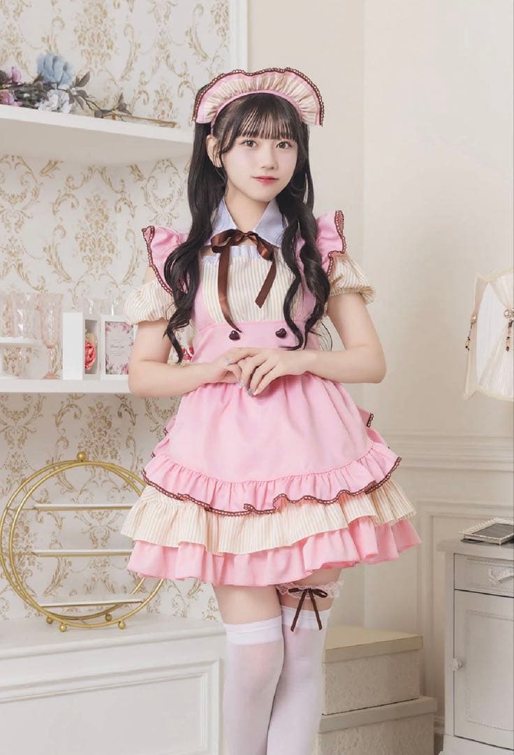 clearstone】メイド リリパレ ミルクチョコ ピンク【クリアストーン