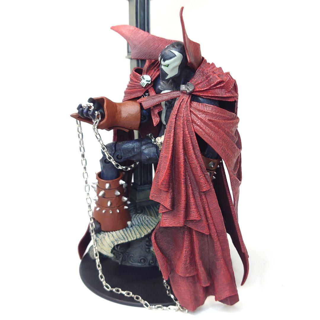 SPAWN フル可動フィギュア リペイントカスタマイズ改造品 - メルカリ