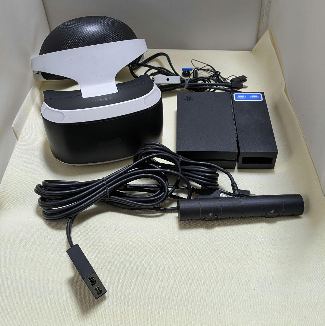 PSVR CUH-ZVR1 本体、ユニットと接続ケーブル、カメラ 動作確認済