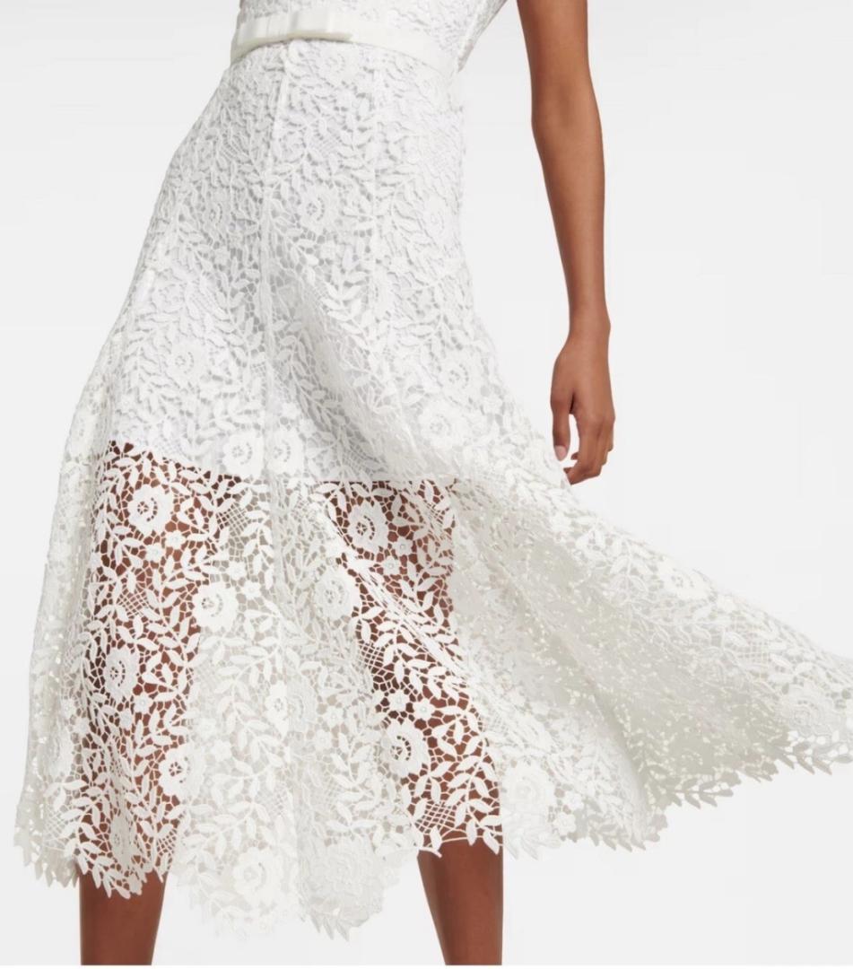 セルフポートレイト ワンピース ローズレース UK8 未使用 ROSE - メルカリ