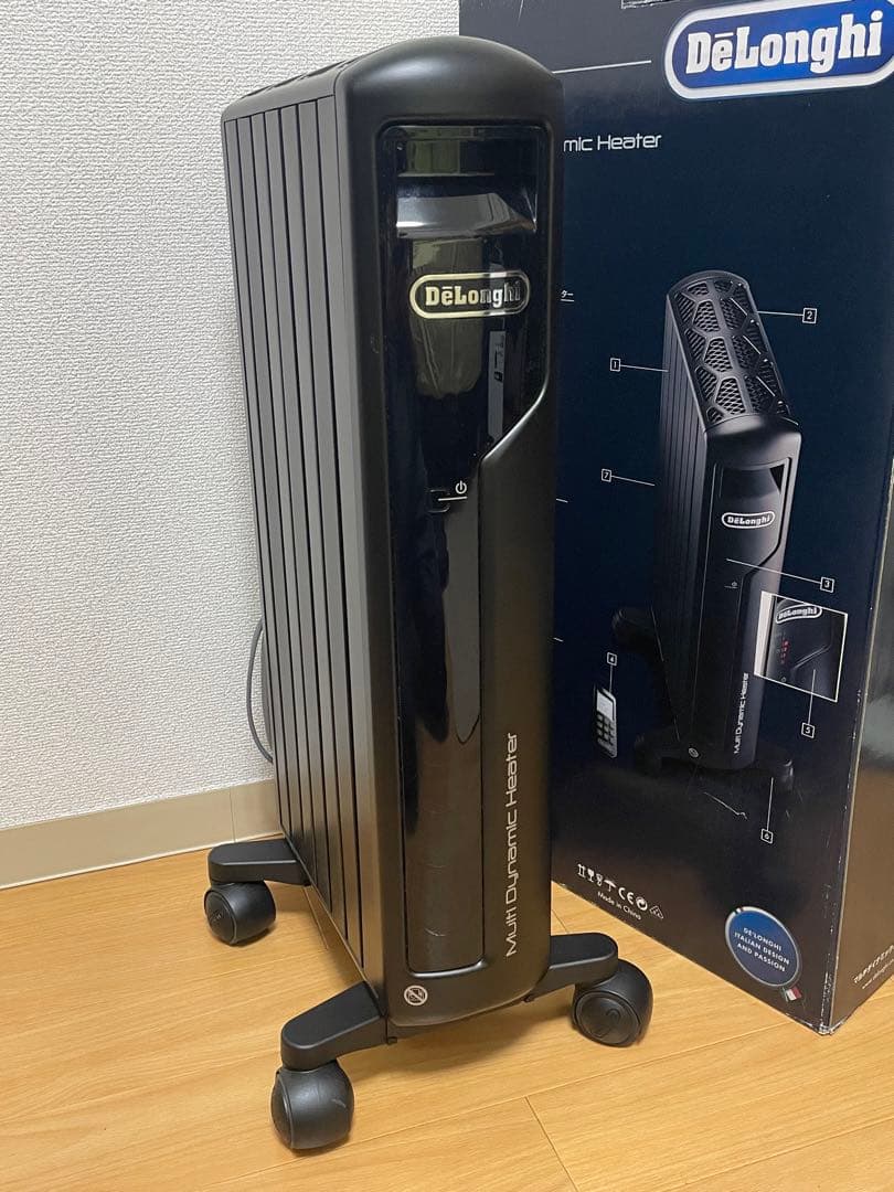 DeLonghi MDH09-PB デロンギオイルヒーター デロンギ 黒