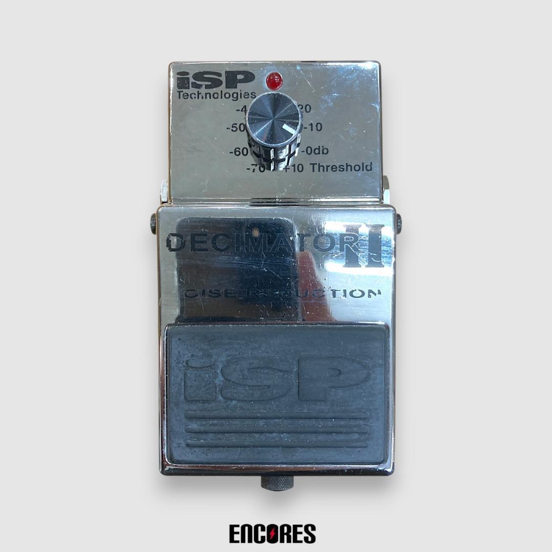 iSP Decimator II Noise Reduction ノイズゲート ノイズリダクション最強説、ISPのDECIMATORⅡを買ってレビューしてみます。