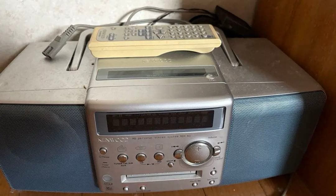 ふ*み様 希少良品 ビクター EX-AR5 ウッドコーンスピーカー システムコン