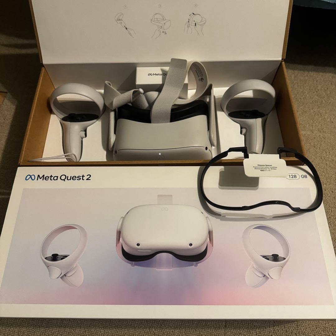  Quest 2 128GB ホワイト Oculus Quest 2 Advanced All in One VR Headset (128GB, White