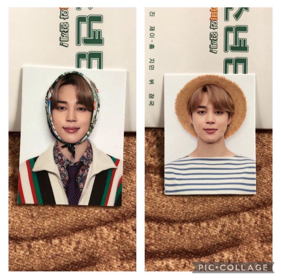 BTS シーグリ 2021 両面 証明写真 ジミン - メルカリ
