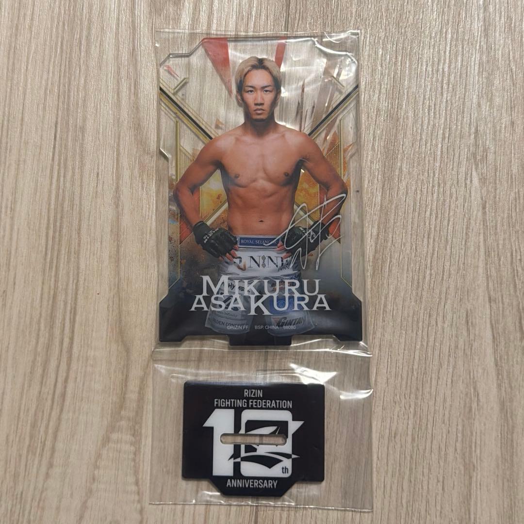 RIZIN 一番くじ 朝倉未来 アクリルスタンド - メルカリ