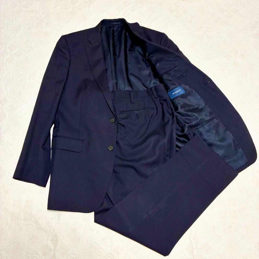 即日発送】極美品 バーバリーロンドン スーツ セットアップ 黒 オシャレ