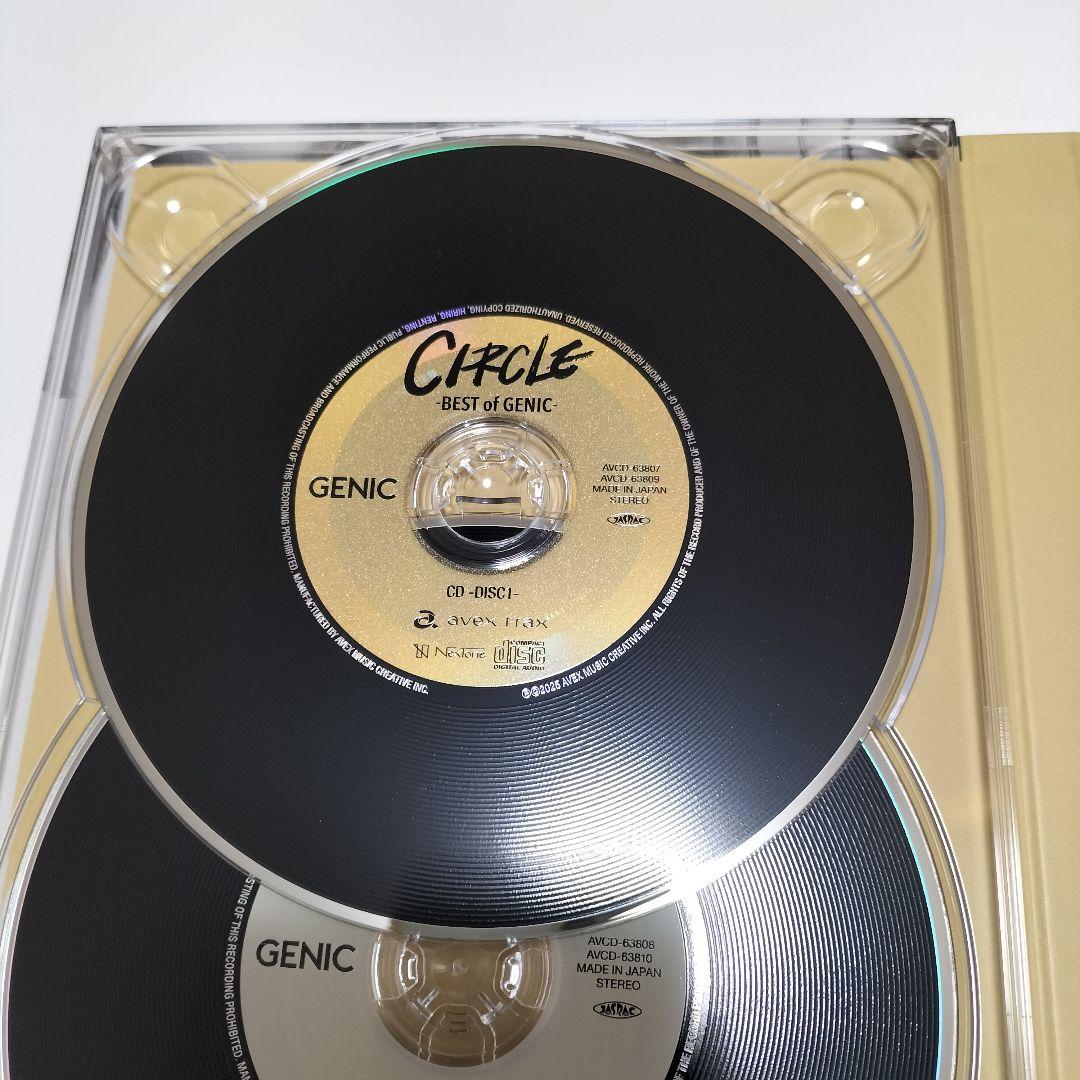 GENIC/CIRCLE ベストアルバム 初回生産限定盤 Blu-ray付 中古