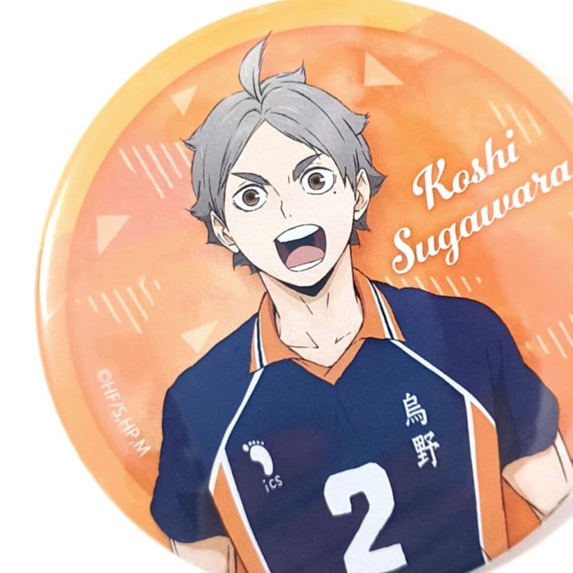 菅原孝支 缶バッジ ハイキュー 運試し!ハイキュー!!みくじ 菅さん
