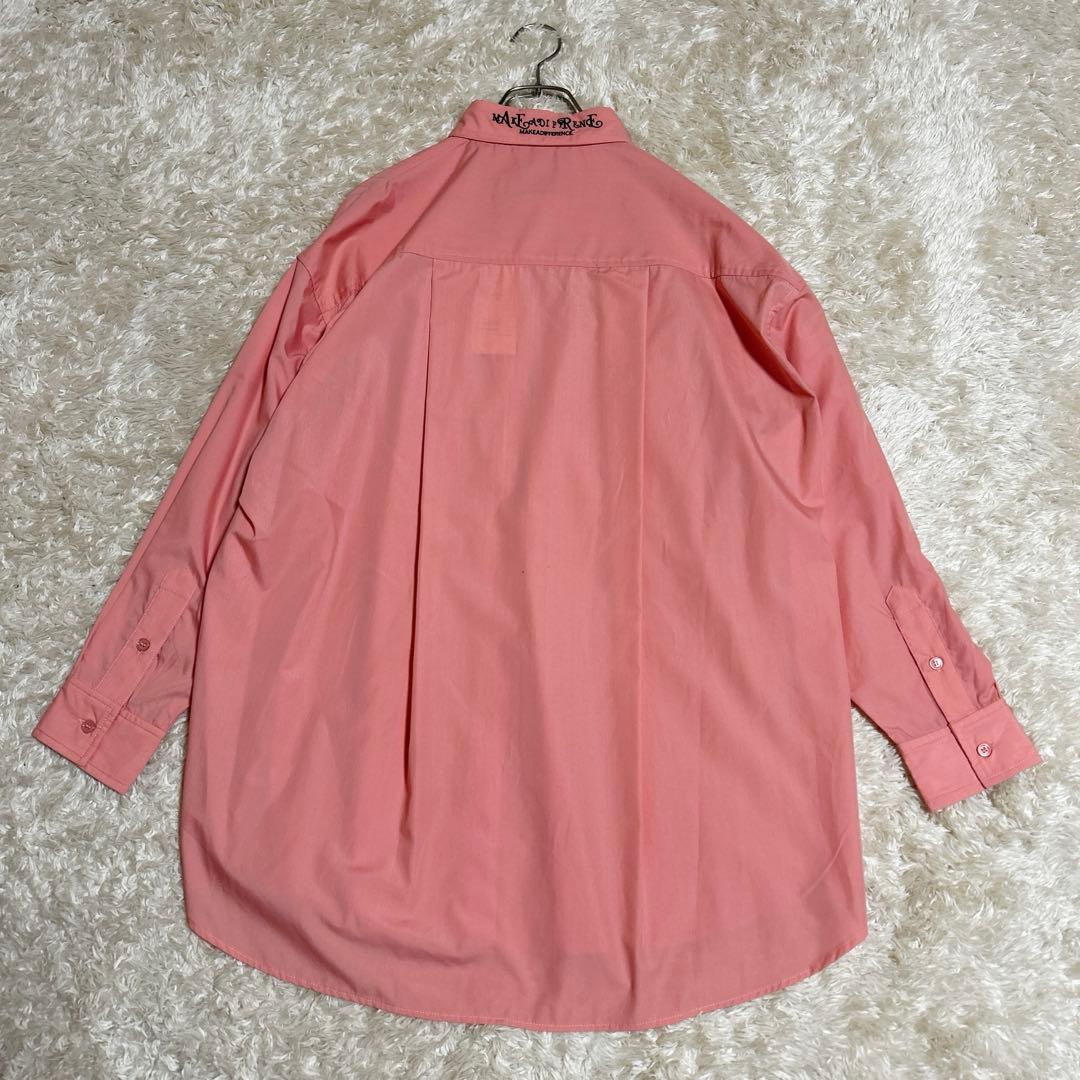 新品未使用】トーマスマグパイ シャツ ブラウス 襟にロゴ ピンク ノン