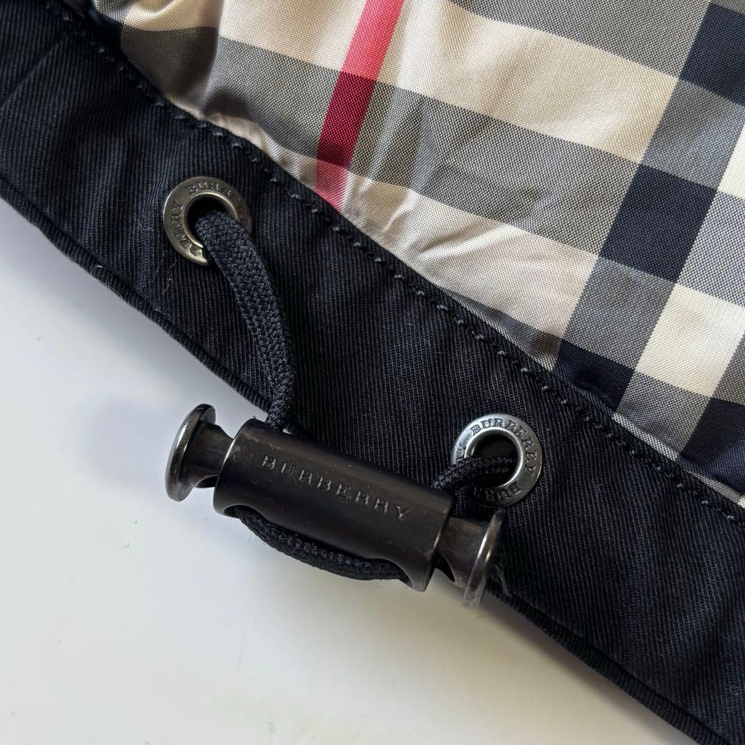 BURBERRYダウンジャケット袖ニット2WAY正規品メンズバーバリー革